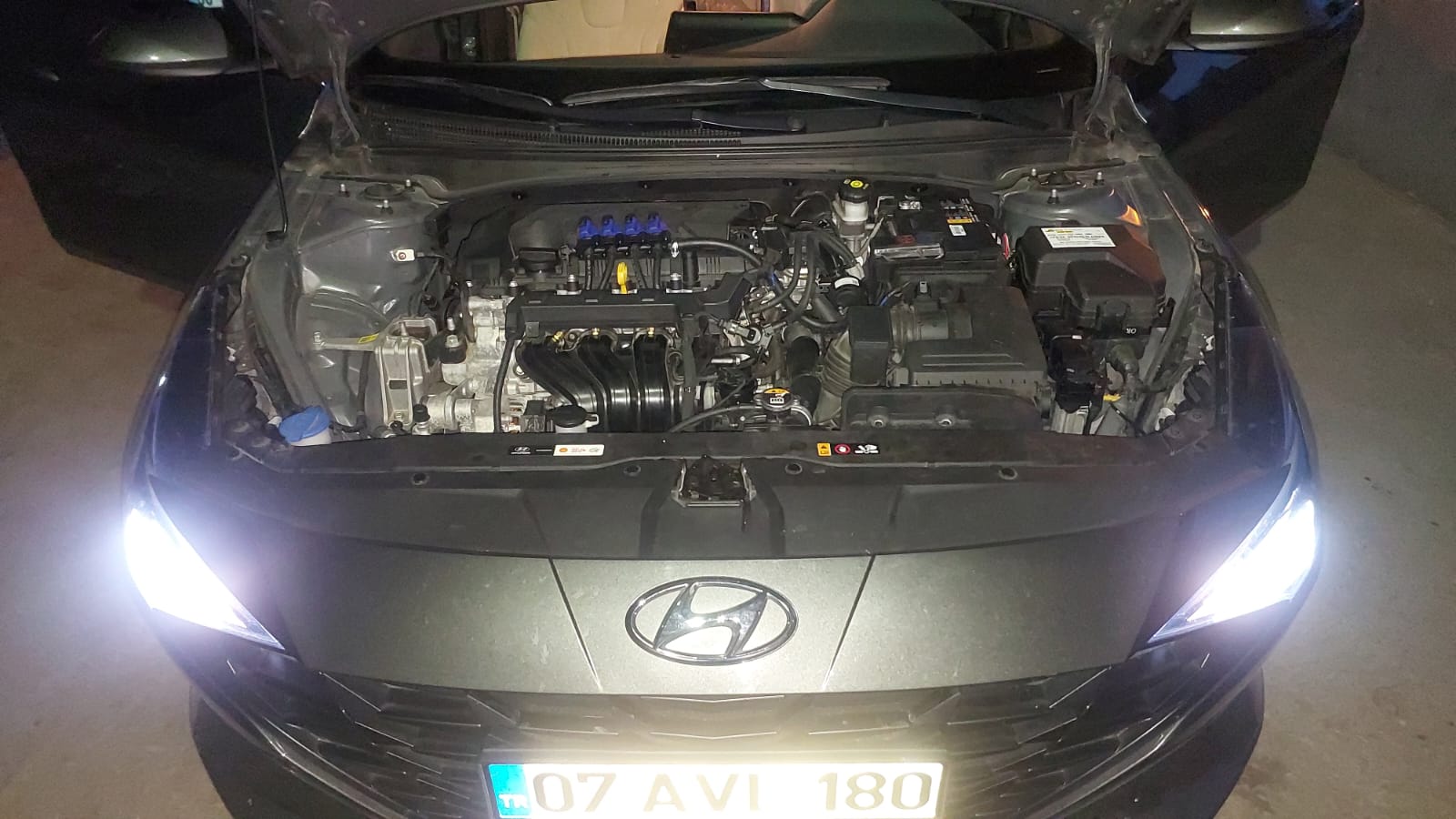 2021 Hyundai Elentra mpi motor 8 enjeksiyon  Prins teknomax twin enjeksiyon montajı